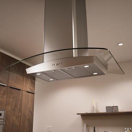 Zephyr island range on sale hood